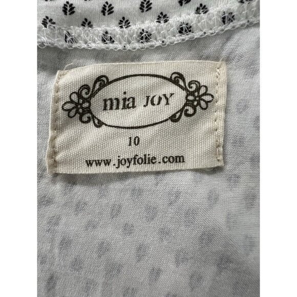 Mia Joy Dress Size10 Vella Dress/Skort Style Boho Tiered Layered Peasant Cottage - Picture 3 of 8